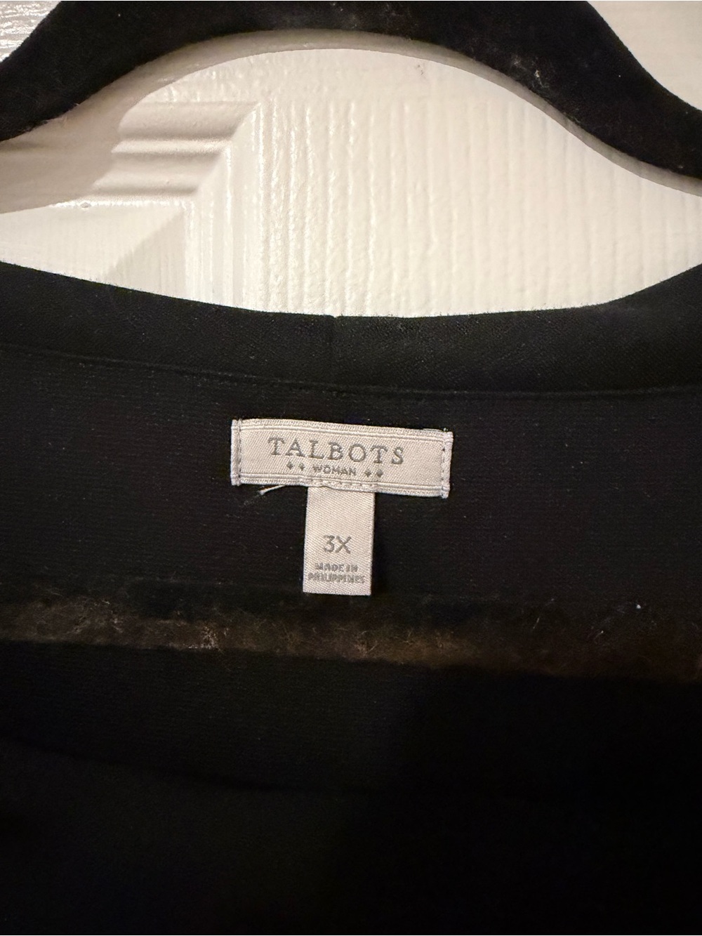 Talbots Black Midi Dress